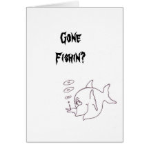 ¿humo, Fishin ido? Felicitación