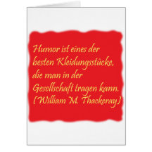 Humor and society card
