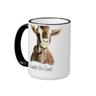 Humor Lovable Old Goat, Animal, Farm Pet mug