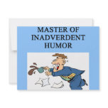 HUMOR master comedian Custom Announcement