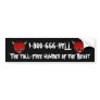 Humor of the beast. bumper stickers