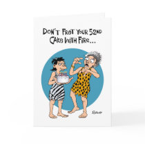 Humorous 52nd Birthday Card