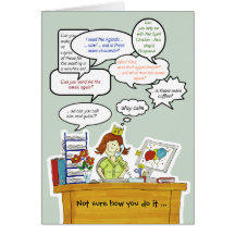 Humorous Administrative Professionals Day /Secreta Card