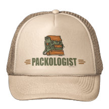 Humorous Backpacking Mesh Hats