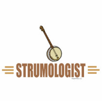 Humorous Banjo Player Cut Outs