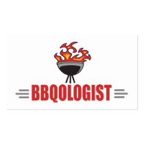 Humorous Barbecue Business Card