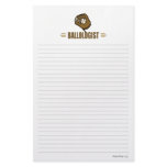 Humorous Baseball Personalized Stationery
