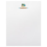 Humorous Beach Island Letterhead Template