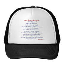 Humorous Beer T-shirts & Gifts, The Beer Prayer! Mesh Hat