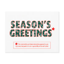 Humorous Big Brother Holiday Postcard