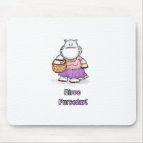 Humorous Birthday for a Woman who likes Purses Mouse Pads