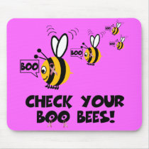 Humorous breast cancer awareness mousepads