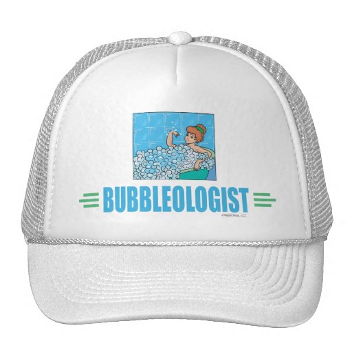 Humorous Bubble Bath Mesh Hat