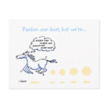 Humorous Business Moving Announcement Postcard