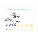 Humorous Business Moving Announcement Postcard