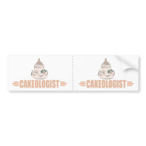 Humorous Cake Decorating Bumper Stickers