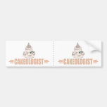 Humorous Cake Decorating Bumper Stickers