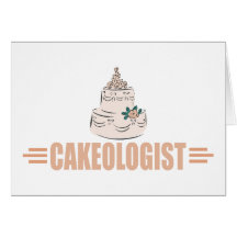 Humorous Cake Decorating Card
