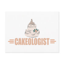 Humorous Cake Decorating Post Cards