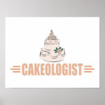 Humorous Cake Decorating Posters