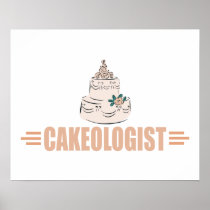 Humorous Cake Decorating Posters