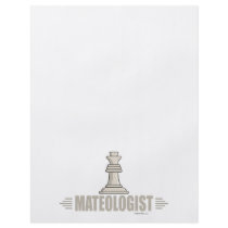 Humorous Chess Player Flyer