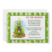 Humorous Christmas Party Invitation invitation