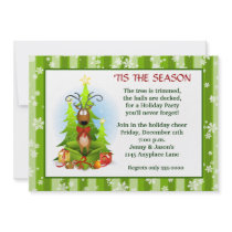 Humorous Christmas Party Invitation