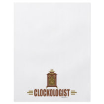 Humorous Clock Collecting Flyer Design