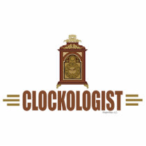 Humorous Clock Collecting Cut Out