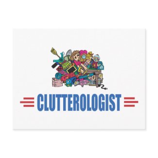 Humorous Clutter Post Cards