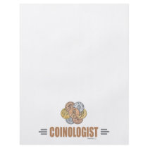 Humorous Coin Collector Personalized Flyer