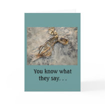 Humorous Dead Fish Fathers Day Card