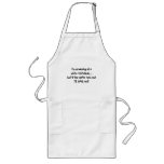 Humorous Dreaming of a white Christmas Apron