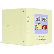 Humorous Favorite Cheese Recipe Binder