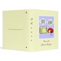 Humourous Favourite Cheese Recipe Binder binder