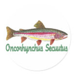 Humorous Fish, Fishing, Fly Fishing Sticker