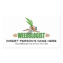 Humorous Gardening Business Card