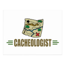 Humorous Geocaching Post Cards