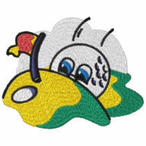 Humorous Golf Embroidered Shirt embroidered shirts