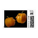 Humorous Harvest Halloween Stamp Black