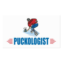Humorous Ice Hockey Business Card