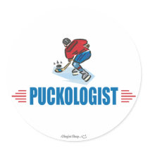 Humorous Ice Hockey Stickers