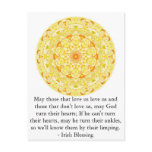 Humorous Irish Blessing from IRELAND Postcards