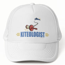 Humorous Kite Flying Mesh Hat