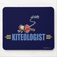 Humorous Kite Flying Mouse Pad