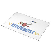 Humorous Kite Flying Place Mat