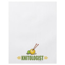 Humorous Knitting Full Color Flyer