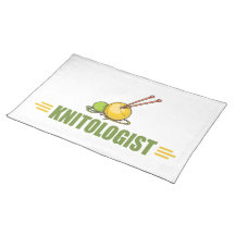 Humorous Knitting Place Mats