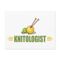 Humorous Knitting Postcards